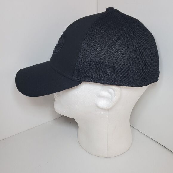 New Era San Francisco 49ers Blackout 9FIFTY Fitted Sz XL Football Cap Hat Cali - Picture 3 of 8